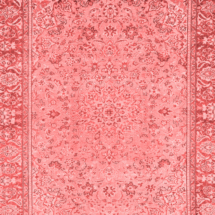Machine Washable Abstract Red Modern Rug, wshabs2797red