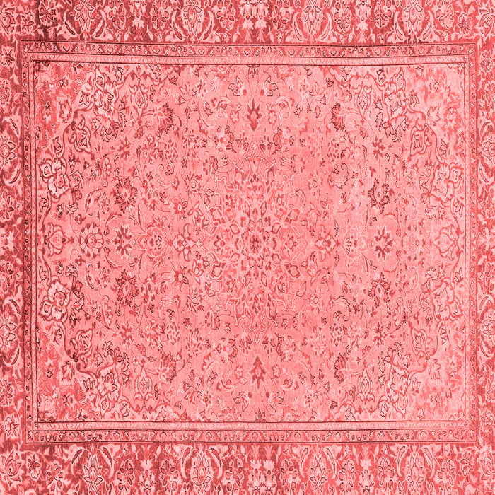 Machine Washable Abstract Red Modern Rug, wshabs2797red