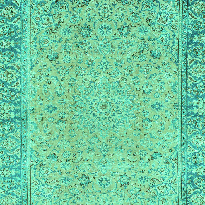 Abstract Turquoise Modern Rug, abs2797turq