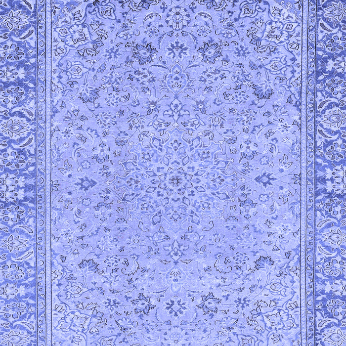 Machine Washable Abstract Blue Modern Rug, wshabs2797blu