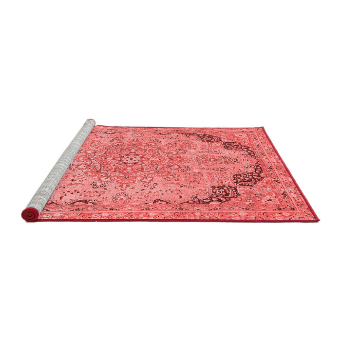 Modern Red Washable Rugs