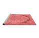 Modern Red Washable Rugs