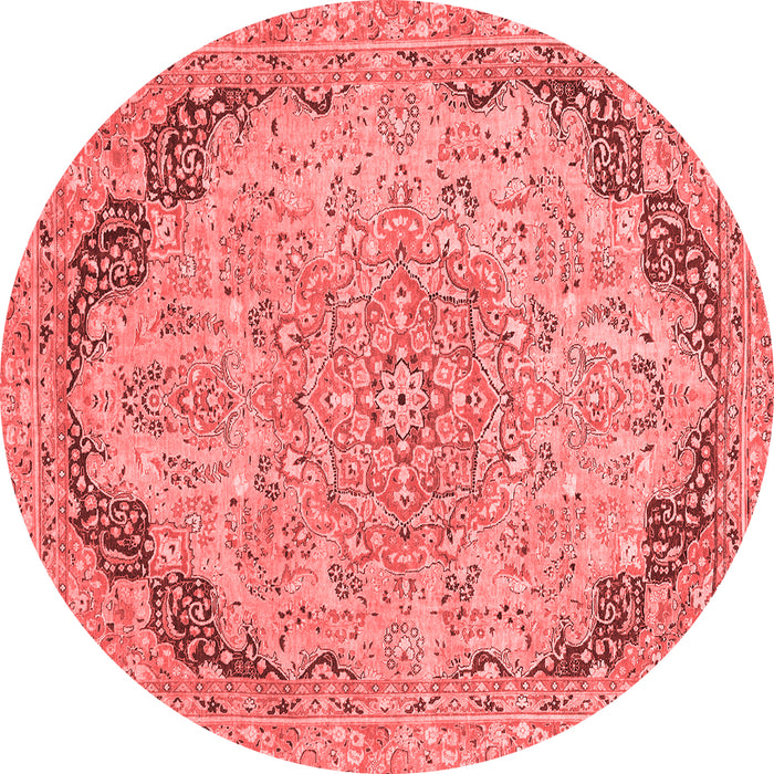 Abstract Red Modern Rug, abs2798red