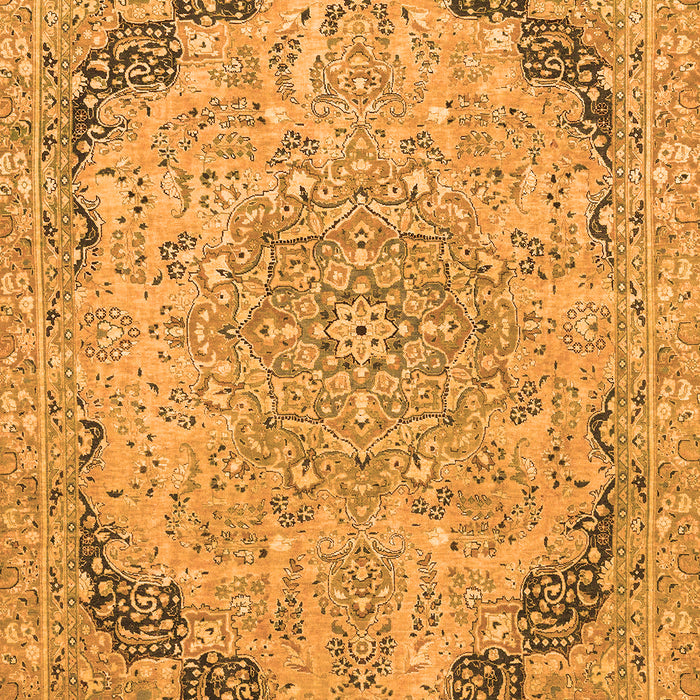 Abstract Orange Modern Rug, abs2798org
