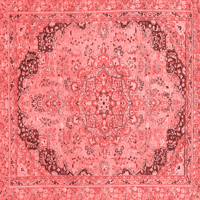 Abstract Red Modern Rug, abs2798red