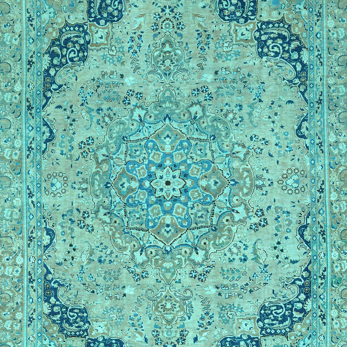 Abstract Light Blue Modern Rug, abs2798lblu