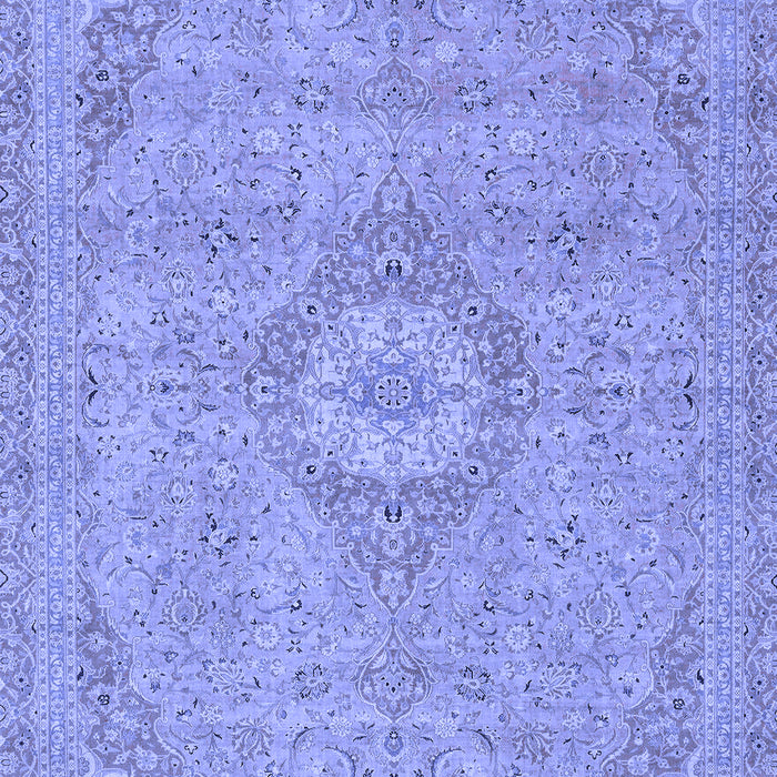 Abstract Blue Modern Rug, abs2799blu