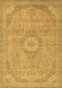 Abstract Brown Modern Rug, abs2799brn