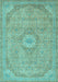 Abstract Light Blue Modern Rug, abs2799lblu