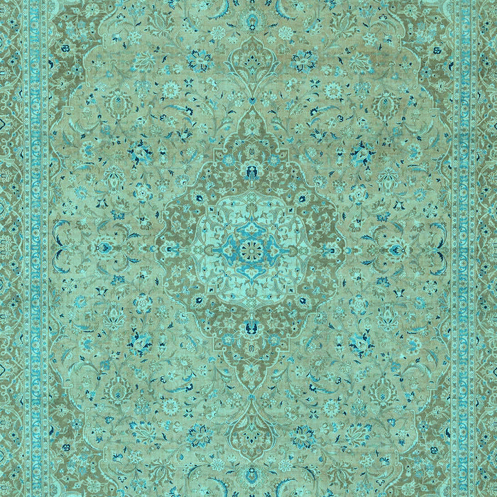 Abstract Light Blue Modern Rug, abs2799lblu