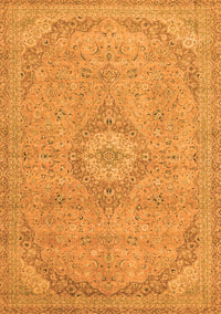 Abstract Orange Modern Rug, abs2799org