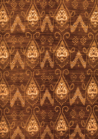 Oriental Orange Modern Rug, abs279org