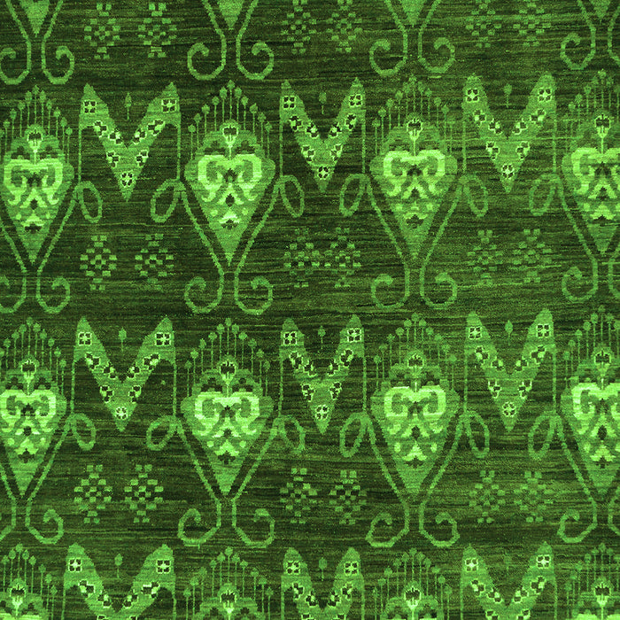 Oriental Green Modern Rug, abs279grn