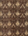 Abstract Bakers Brown Oriental Rug, abs279