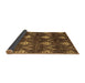 Sideview of Oriental Brown Modern Rug, abs279brn