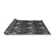 Sideview of Oriental Gray Modern Rug, abs279gry