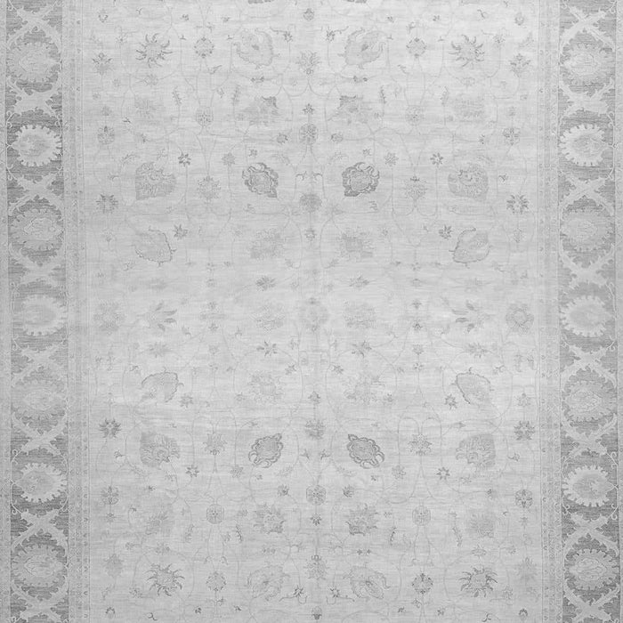 Machine Washable Oriental Gray Traditional Rug, wshabs27gry