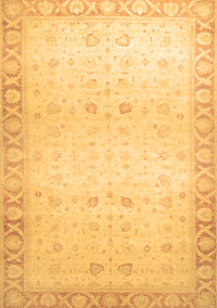 Oriental Brown Traditional Rug, abs27brn