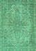 Abstract Turquoise Modern Rug, abs2800turq