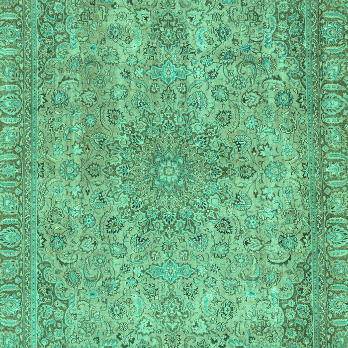 Abstract Turquoise Modern Rug, abs2800turq