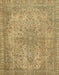 Machine Washable Abstract Metallic Gold Rug, wshabs2800