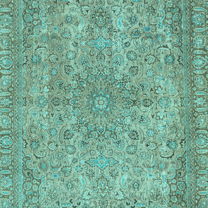 Abstract Light Blue Modern Rug, abs2800lblu