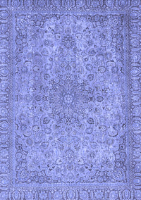 Abstract Blue Modern Rug, abs2800blu