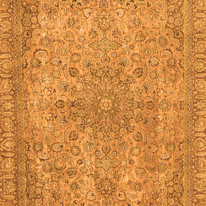 Abstract Orange Modern Rug, abs2800org