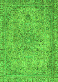 Abstract Green Modern Rug, abs2800grn