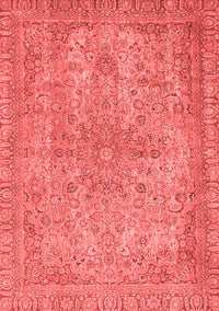 Abstract Red Modern Rug, abs2800red