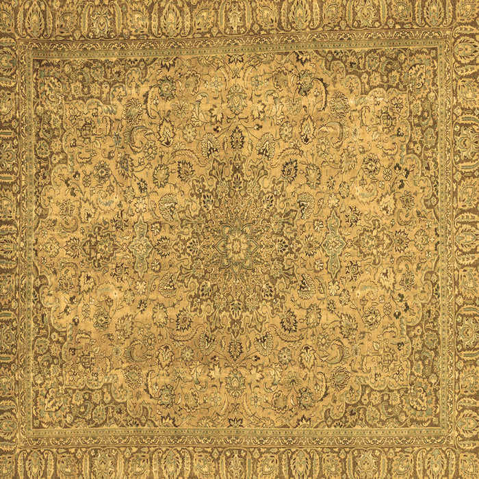 Square Abstract Brown Modern Rug, abs2800brn