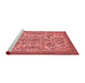 Modern Red Washable Rugs