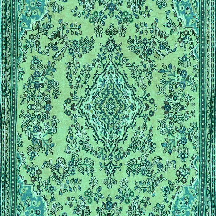 Machine Washable Abstract Turquoise Modern Area Rugs, wshabs2801turq