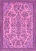 Machine Washable Abstract Pink Modern Rug, wshabs2801pnk