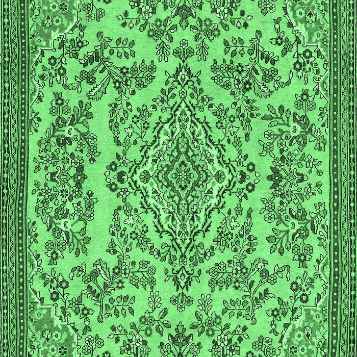 Abstract Emerald Green Modern Rug, abs2801emgrn