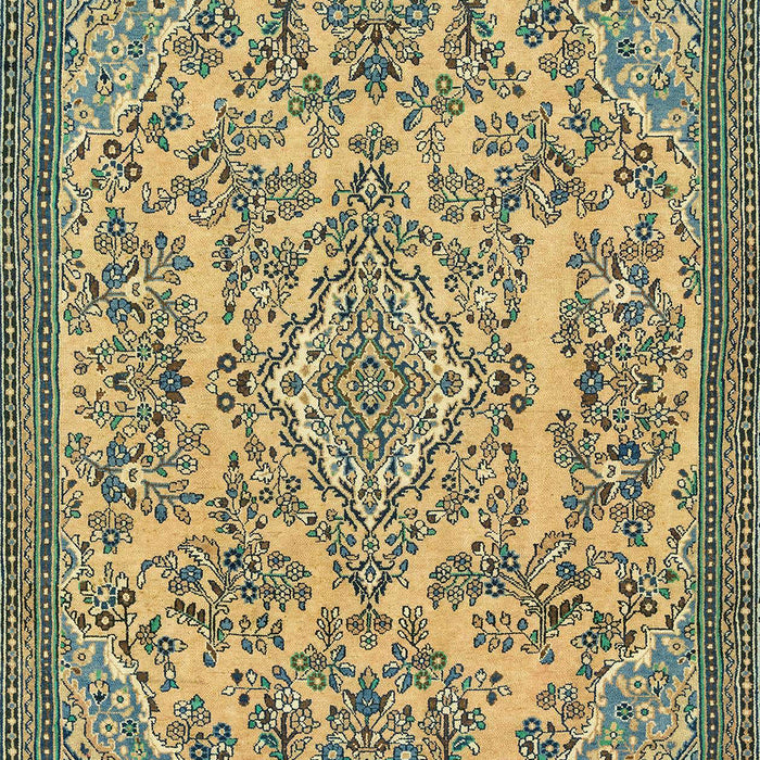 Machine Washable Abstract Dark Olive Green Rug, wshabs2801