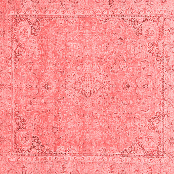 Machine Washable Abstract Red Modern Rug, wshabs2802red