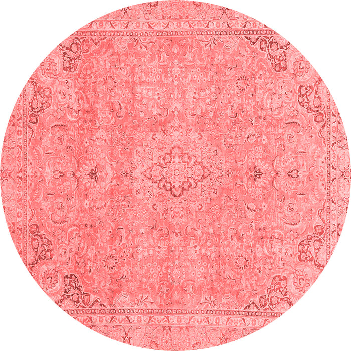 Abstract Red Modern Rug, abs2802red