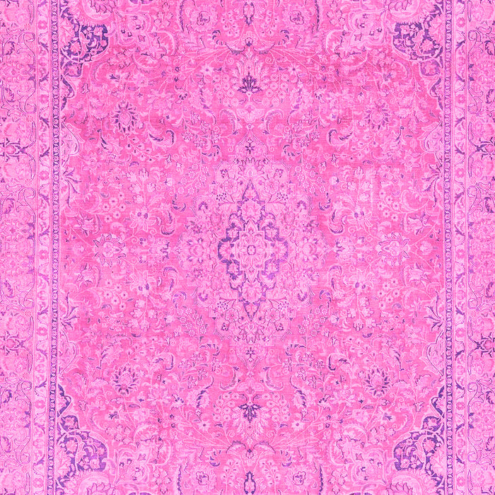 Machine Washable Abstract Pink Modern Rug, wshabs2802pnk
