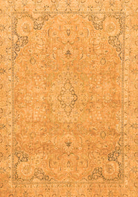 Abstract Orange Modern Rug, abs2802org