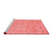 Modern Red Washable Rugs