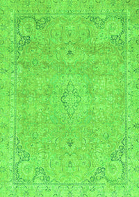 Abstract Green Modern Rug, abs2802grn