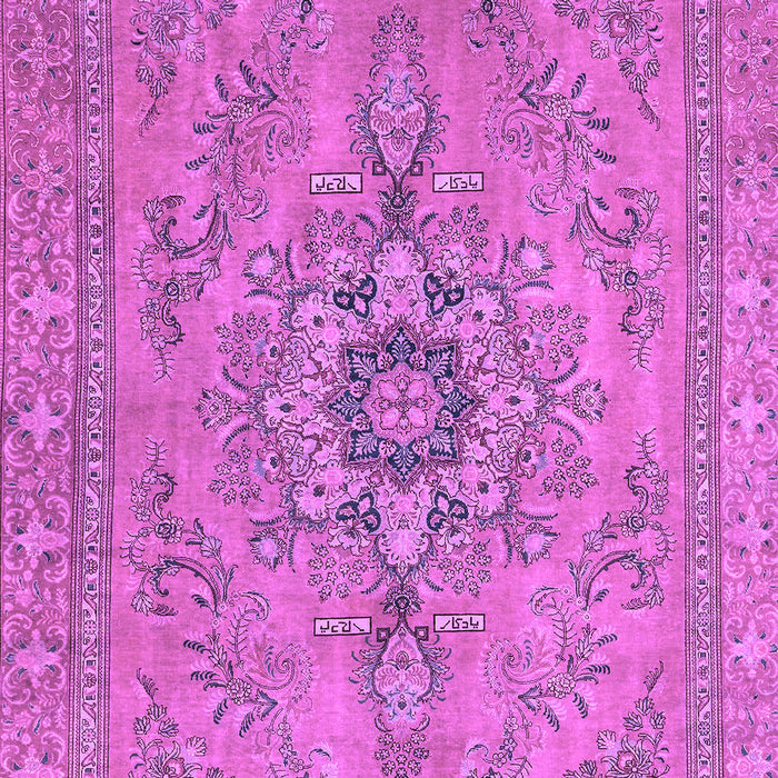 Machine Washable Abstract Purple Modern Area Rugs, wshabs2803pur