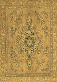 Abstract Brown Modern Rug, abs2803brn