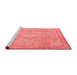 Modern Red Washable Rugs