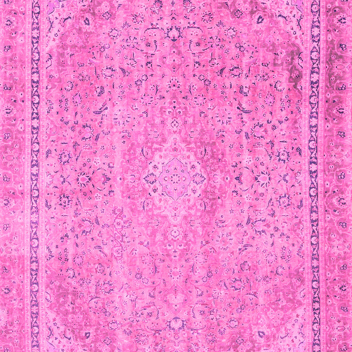 Machine Washable Abstract Pink Modern Rug, wshabs2804pnk