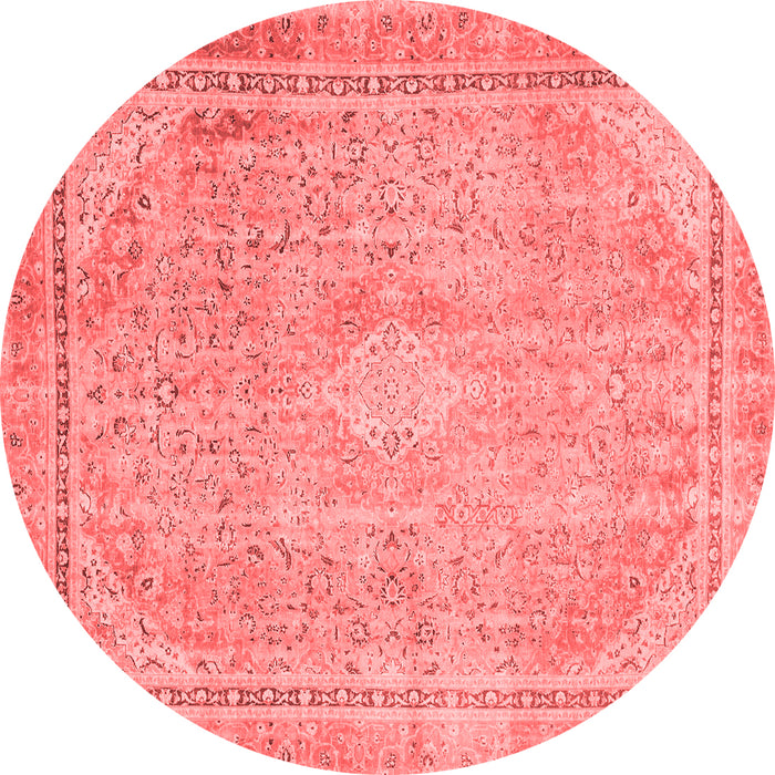 Abstract Red Modern Rug, abs2804red