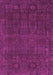 Machine Washable Abstract Pink Modern Rug, wshabs2805pnk