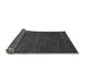 Sideview of Abstract Gray Modern Rug, abs2805gry