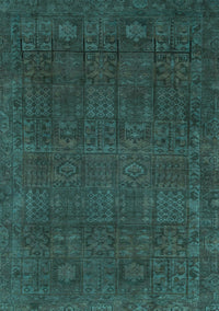 Abstract Light Blue Modern Rug, abs2805lblu